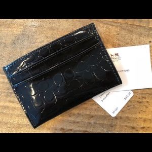 Coach Card Case Wallet